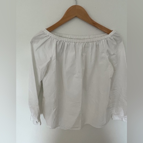 Rag & Bone white cotton blouse - Picture 2 of 6
